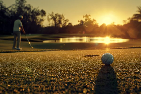 Créez l'ambiance avec une affiche golf chic